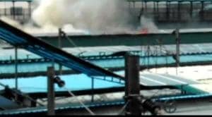 No passenger was injured, Northern Railway spokesperson Deepak Kumar said.(Photo: ANI) No passenger was injured, Northern Railway spokesperson Deepak Kumar said.(Photo: ANI)