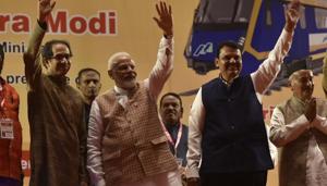 The Indian Space Research Organisation will stay the course to realise India’s dream to reach the moon, Prime Minister Narendra Modi announced.(Kunal Patil/HT Photo) The Indian Space Research Organisation will stay the course to realise India’s dream to reach the moon, Prime Minister Narendra Modi announced.(Kunal Patil/HT Photo)