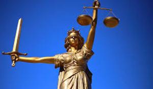 The lady holding the scale of justice pointing at the termination of tyranny(Google) The lady holding the scale of justice pointing at the termination of tyranny(Google)