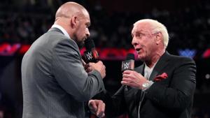WWE stars Triple H and Ric Flair.(WWE) WWE stars Triple H and Ric Flair.(WWE)