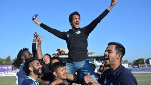 Minerva Punjab FC owner Ranjit Bajaj.(Hindustan Times) Minerva Punjab FC owner Ranjit Bajaj.(Hindustan Times)