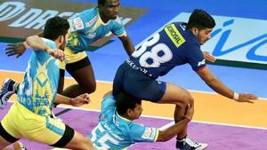 File photo of Haryana Steelers.(PTI) File photo of Haryana Steelers.(PTI)