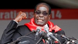 Zimbabwe President Robert Mugabe died in Singapore, where he was receiving medical treatment.(Reuters photo) Zimbabwe President Robert Mugabe died in Singapore, where he was receiving medical treatment.(Reuters photo)