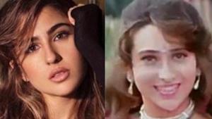 Sara Ali Khan is likely to feature in Karisma Kapoor’s Mirchi Lagi for the Coolie No 1 reboot. Sara Ali Khan is likely to feature in Karisma Kapoor’s Mirchi Lagi for the Coolie No 1 reboot.