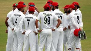 A file photo of the Afghanistan cricket team.(Twitter) A file photo of the Afghanistan cricket team.(Twitter)