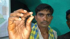 Panna district, 413 km north east of Bhopal in Bundelkhand region, has the only diamond producing mine in the country.(HT PHOTO.) Panna district, 413 km north east of Bhopal in Bundelkhand region, has the only diamond producing mine in the country.(HT PHOTO.)