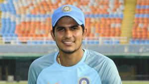 File image of India cricketer Shubman Gill.(HT Photo) File image of India cricketer Shubman Gill.(HT Photo)