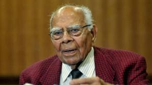 Ram Jethmalani, one of India’s most well-known lawyers, died on Sunday morning.(PTI File Photo) Ram Jethmalani, one of India’s most well-known lawyers, died on Sunday morning.(PTI File Photo)