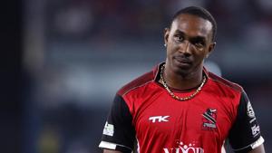 Dwayne Bravo playing in the Caribbean Premier League.(Getty Images) Dwayne Bravo playing in the Caribbean Premier League.(Getty Images)