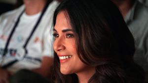 Richa Chadda at a conference in New Delhi.(PTI) Richa Chadda at a conference in New Delhi.(PTI)