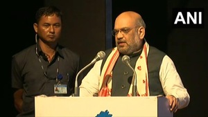 Union Home Minister Amit Shah is on his first visit to the Northeast since the National Register of Citizen (NRC) was published in Assam on August 31.(ANI) Union Home Minister Amit Shah is on his first visit to the Northeast since the National Register of Citizen (NRC) was published in Assam on August 31.(ANI)