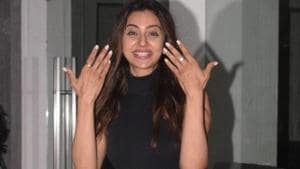 Rakul Preet Singh seen at a recording studio at Juhu in Mumbai.(IANS) Rakul Preet Singh seen at a recording studio at Juhu in Mumbai.(IANS)
