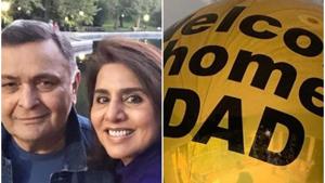 Rishi Kapoor and Neetu Kapoor returned to Mumbai on Monday. Rishi Kapoor and Neetu Kapoor returned to Mumbai on Monday.