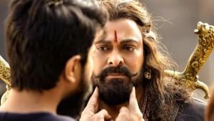 Chiranjeevi plays a warrior in Sye Raa Narasimha Reddy. Chiranjeevi plays a warrior in Sye Raa Narasimha Reddy.
