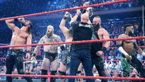 Stone Cold Steve Austin enjoys a beer bash.(Source: WWE) Stone Cold Steve Austin enjoys a beer bash.(Source: WWE)