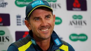 Australia head coach Justin Langer during the press conference.(Action Images via Reuters) Australia head coach Justin Langer during the press conference.(Action Images via Reuters)
