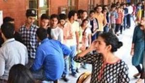 DUSU polls(Sushil Kumar/HT PHOTO) DUSU polls(Sushil Kumar/HT PHOTO)