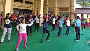 As many as 57 specially abled school girls participated in Delhi Police’s two-week long self defence training program, Delhi police said on Monday. (Photo Hindustan Times/Representative Image) As many as 57 specially abled school girls participated in Delhi Police’s two-week long self defence training program, Delhi police said on Monday. (Photo Hindustan Times/Representative Image)