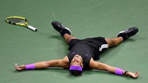 Rafael Nadal after winning the US Open(USA TODAY Sports) Rafael Nadal after winning the US Open(USA TODAY Sports)