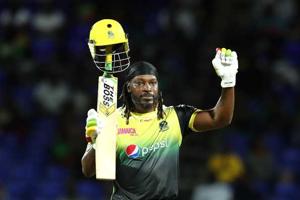 File image of Windies cricketer Chris Gayle.(Twitter Image) File image of Windies cricketer Chris Gayle.(Twitter Image)