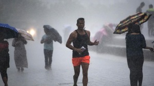 On Tuesday, Mahabaleshwar recorded 8012.1mm rainfall against the seasonal normal of 5530.1mm.(HT image) On Tuesday, Mahabaleshwar recorded 8012.1mm rainfall against the seasonal normal of 5530.1mm.(HT image)