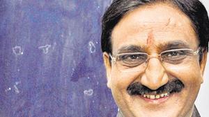HRD Minister Ramesh Nishank Pokhriyal.(Rishi Ballabh/Hindustan Times) HRD Minister Ramesh Nishank Pokhriyal.(Rishi Ballabh/Hindustan Times)