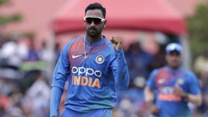 File image of India cricketer Krunal Pandya.(AP) File image of India cricketer Krunal Pandya.(AP)