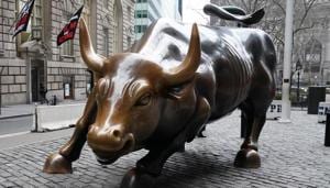 The Charging Bull or Wall Street Bull is pictured in the Manhattan borough of New York City, New York, U.S., January 16, 2019. REUTERS/Carlo Allegri/Files(REUTERS) The Charging Bull or Wall Street Bull is pictured in the Manhattan borough of New York City, New York, U.S., January 16, 2019. REUTERS/Carlo Allegri/Files(REUTERS)