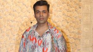 Filmmaker Karan Johar at Reliance Industries Ltd. Chairman Mukesh Ambani's residence in Mumbai.(IANS) Filmmaker Karan Johar at Reliance Industries Ltd. Chairman Mukesh Ambani's residence in Mumbai.(IANS)