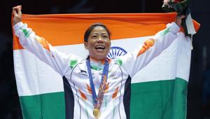 M.C. Mary Kom celebrates after winning the Womens Flyweight Final at 2014 Asian Games.(Getty Images) M.C. Mary Kom celebrates after winning the Womens Flyweight Final at 2014 Asian Games.(Getty Images)