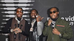 Hip Hop band Migos (Quavo, Offset and Takeoff) arrive for the Savage X Fenty Show Presented By Amazon Prime Video at Barclays Center on September 10, 2019 in Brooklyn, New York. (Photo by Angela Weiss / AFP)(AFP) Hip Hop band Migos (Quavo, Offset and Takeoff) arrive for the Savage X Fenty Show Presented By Amazon Prime Video at Barclays Center on September 10, 2019 in Brooklyn, New York. (Photo by Angela Weiss / AFP)(AFP)