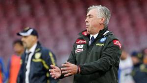 Napoli coach Carlo Ancelotti.(REUTERS) Napoli coach Carlo Ancelotti.(REUTERS)