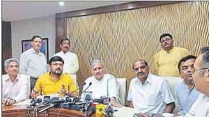 Singh was in the city in connection with the party’s five-day long Mahasampark Abhiyan, added that party will hold a programme on September 17 to connect with ex- servicemen.(Source) Singh was in the city in connection with the party’s five-day long Mahasampark Abhiyan, added that party will hold a programme on September 17 to connect with ex- servicemen.(Source)
