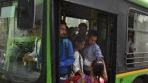 Adding more public buses to its fleet and preparedness of the Delhi Metro will be key to the success of the odd-even vehicle rationing scheme that is likely to be implemented in November to check the rise in pollution levels.(Hindustan Times) Adding more public buses to its fleet and preparedness of the Delhi Metro will be key to the success of the odd-even vehicle rationing scheme that is likely to be implemented in November to check the rise in pollution levels.(Hindustan Times)
