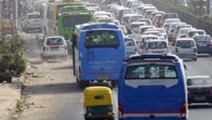 The deputy commissioner (DC) of Gurugram, Amit Khatri, on Friday said that implementation of the odd-even scheme, on the lines being planned by the Delhi government in November, will not be possible in Gurugram due to the city’s poor public transport system.(Hindustan Times) The deputy commissioner (DC) of Gurugram, Amit Khatri, on Friday said that implementation of the odd-even scheme, on the lines being planned by the Delhi government in November, will not be possible in Gurugram due to the city’s poor public transport system.(Hindustan Times)