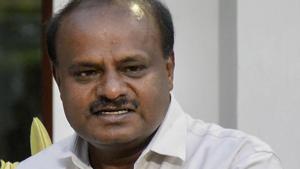 Former Karnataka chief minister HD Kumaraswamy stirred up a controversy on Thursday by saying that PM Narendra Modi brought “bad luck” when he stepped into the Isro premises in Bengarluru.(PTI File Photo) Former Karnataka chief minister HD Kumaraswamy stirred up a controversy on Thursday by saying that PM Narendra Modi brought “bad luck” when he stepped into the Isro premises in Bengarluru.(PTI File Photo)