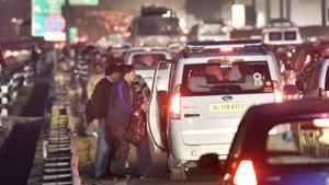 Police officials said they are scanning all the CCTV footage along the route where the victim was driven around and also working to trace the suspects involved in the incident.(HT File / Representative Photo) Police officials said they are scanning all the CCTV footage along the route where the victim was driven around and also working to trace the suspects involved in the incident.(HT File / Representative Photo)