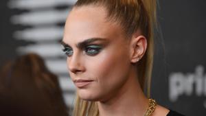 British actress/model Cara Delevingne arrives for the Savage X Fenty Show Presented By Amazon Prime Video at Barclays Center on September 10, 2019 in Brooklyn, New York. (Photo by Angela Weiss / AFP)(AFP) British actress/model Cara Delevingne arrives for the Savage X Fenty Show Presented By Amazon Prime Video at Barclays Center on September 10, 2019 in Brooklyn, New York. (Photo by Angela Weiss / AFP)(AFP)