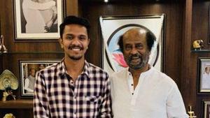 Filmmaker Karthick Naren met Rajinikanth and showed him Mafia teaser. Filmmaker Karthick Naren met Rajinikanth and showed him Mafia teaser.
