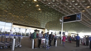 An airport official said the drill is conducted once a year and involves the Central Industrial Security Force, fire department, Airports Authority of India, local police and airport security officials.(HT image) An airport official said the drill is conducted once a year and involves the Central Industrial Security Force, fire department, Airports Authority of India, local police and airport security officials.(HT image)