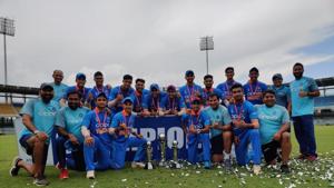 India beat Bangladesh in U19.(BCCI/Twitter) India beat Bangladesh in U19.(BCCI/Twitter)