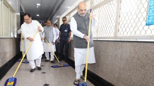“Sewa Saptah”- the programme spanning a week is being observed to mark Prime Minister Narendra Modi’s birthday on September 17.(Photo: AmitShah/ Twitter) “Sewa Saptah”- the programme spanning a week is being observed to mark Prime Minister Narendra Modi’s birthday on September 17.(Photo: AmitShah/ Twitter)