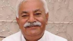 Ghanshyam Dass, Yamunanagar MLA(HT Photo) Ghanshyam Dass, Yamunanagar MLA(HT Photo)