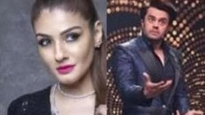 Raveena Tandon and Maniesh Paul locked horns on Nach Baliye 9 sets. Raveena Tandon and Maniesh Paul locked horns on Nach Baliye 9 sets.