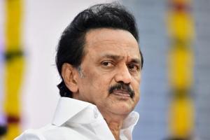 While Amit Shah says Hindi can unite the nation, DMK’s MK Stalin has demanded that the home minister take back his statement.(PTI Photo) While Amit Shah says Hindi can unite the nation, DMK’s MK Stalin has demanded that the home minister take back his statement.(PTI Photo)
