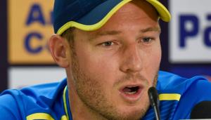 South African cricket team player David Miller during a press conference, in Dharamshala, Saturday, Sept. 14, 2019.(PTI) South African cricket team player David Miller during a press conference, in Dharamshala, Saturday, Sept. 14, 2019.(PTI)