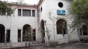 The move is being viewed as an effort to make available better buildings and facilities in government-run primary and upper primary schools spread across the state without putting the financial burden of it on the state government.(HT image) The move is being viewed as an effort to make available better buildings and facilities in government-run primary and upper primary schools spread across the state without putting the financial burden of it on the state government.(HT image)