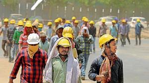 On Saturday, the maximum temperature was recorded at 37 degrees Celsius and the minimum temperature was 27.5 degrees Celsius.(HT image) On Saturday, the maximum temperature was recorded at 37 degrees Celsius and the minimum temperature was 27.5 degrees Celsius.(HT image)