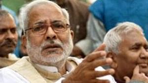 RJD vice president Raghuvansh Prasad Singh created a political storm on Saturday by suggesting Nitish Kumar will return to the grand alliance fold(HT Photo) RJD vice president Raghuvansh Prasad Singh created a political storm on Saturday by suggesting Nitish Kumar will return to the grand alliance fold(HT Photo)