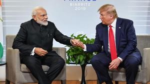The significance of PM Narendra Modi’s Houston visit has been heightened by the fact the White House has announced that US President Donald Trump will participate in a major diaspora event to be held there(PM Office release) The significance of PM Narendra Modi’s Houston visit has been heightened by the fact the White House has announced that US President Donald Trump will participate in a major diaspora event to be held there(PM Office release)